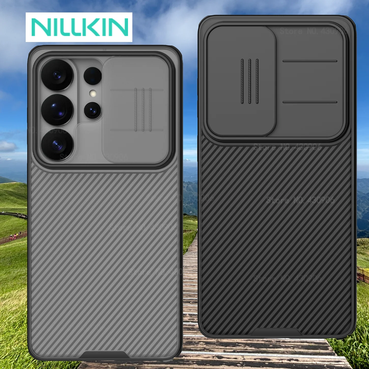 Per Samsung Galaxy S26 Ultra Custodia NILLKIN Custodia aderente Camshield Custodia protettiva super satinata Custodia protettiva per obiettivo