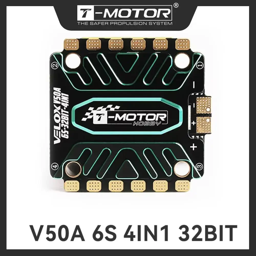 T-MOTOR HOBBY T-HOBBY V50A 6S 4IN1 32BIT ESC Elektronische Geschwindigkeit Controller Für FPV RC Racing Drone motor Drohnen Teile