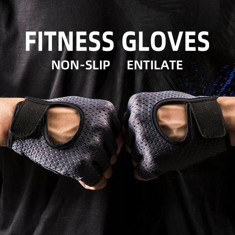 Universelle Gewichtheber- und Fitnesshandschuhe für Männer und Frauen, geeignet für Übungen, Training, Sport, Fitness, Klimmzüge, Radfahren, E