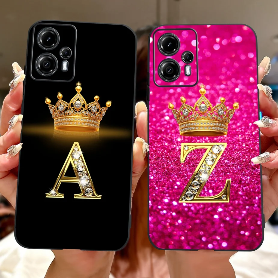 Pour Motorola Moto G13 G23 étui Moto G53 G73 nouvelles lettres couverture souple coque de téléphone en TPU pour Moto G73 G 13 23 53 MotoG13 MotoG53 Fundas