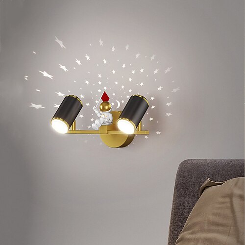 led wandleuchte schlafzimmer nachttischlampe nordisch einfach wohnzimmer hintergrundwand modern korridor balkon studie kreatives licht luxus wandleuchte Image