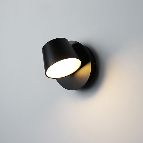 Innen-LED-Innenwandleuchte im modernen nordischen Stil LED-drehbare Wohnzimmer-Schlafzimmer-Metallwandleuchten 220-240 V 7 W Image