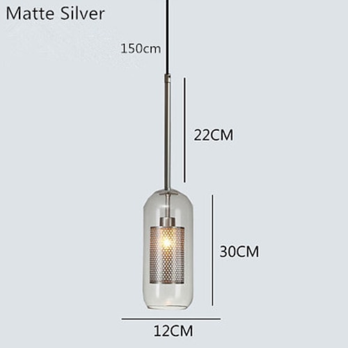 LED-Pendelleuchte Silber/Kupfer 62 cm verstellbare Mini-Elektroplattierte Inselleuchten modern zeitgenössischer Stil Küche Esszimmer Hausbar Licht 110-120 V 220-240 V Leuchtmittel nicht enthalten Image