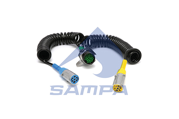 SAMPA Leitungsadapter, Elektrosatz 095.175 Universal 15-polig für RENAULT TRUCKS DAF 1532917 5010589453 1662405 Image