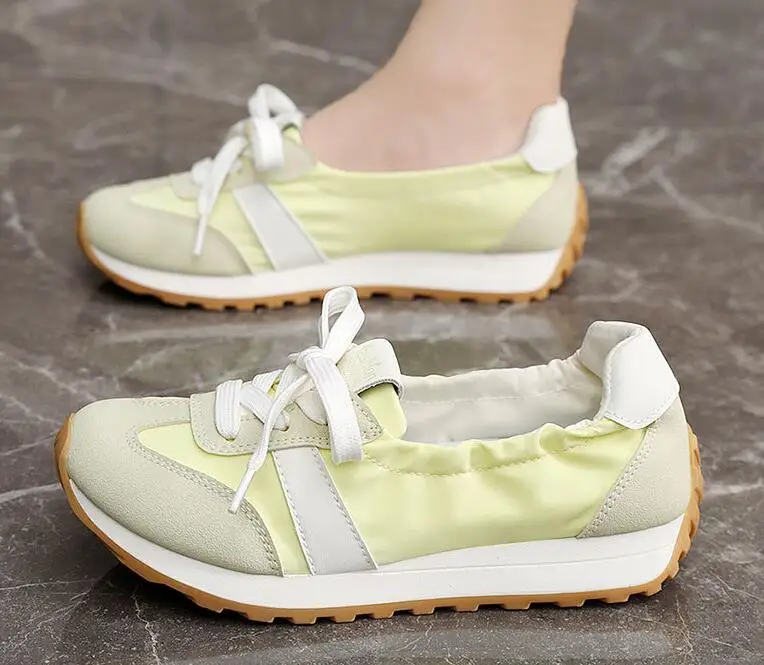 Turnschuhe Schuhe für Frauen Frühling Herbst Neue Vintage Vielseitig Casual Licht Dicke Sohle frauen Plattform Schuhe Laufen