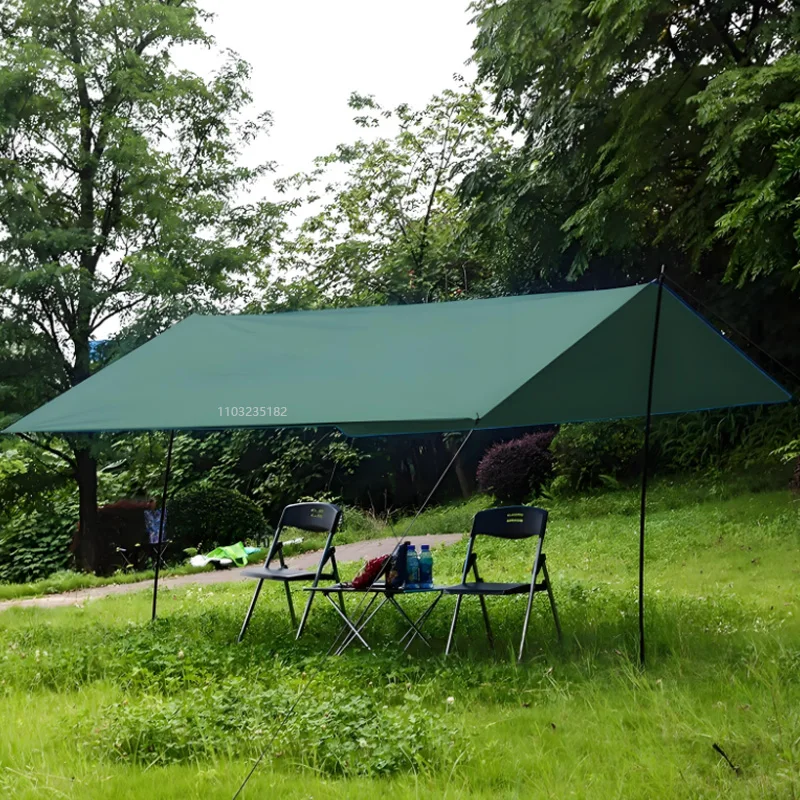 Leichtes Campingzelt, wasserdichter Sonnenschutz, Sonnenschutz, Outdoor-Sonnenschutz für Wandern, Strand, Picknick und Reisen