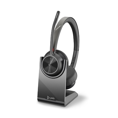 Poly Voyager 4320 UC Bluetooth Headset Stereo mit Stand Image