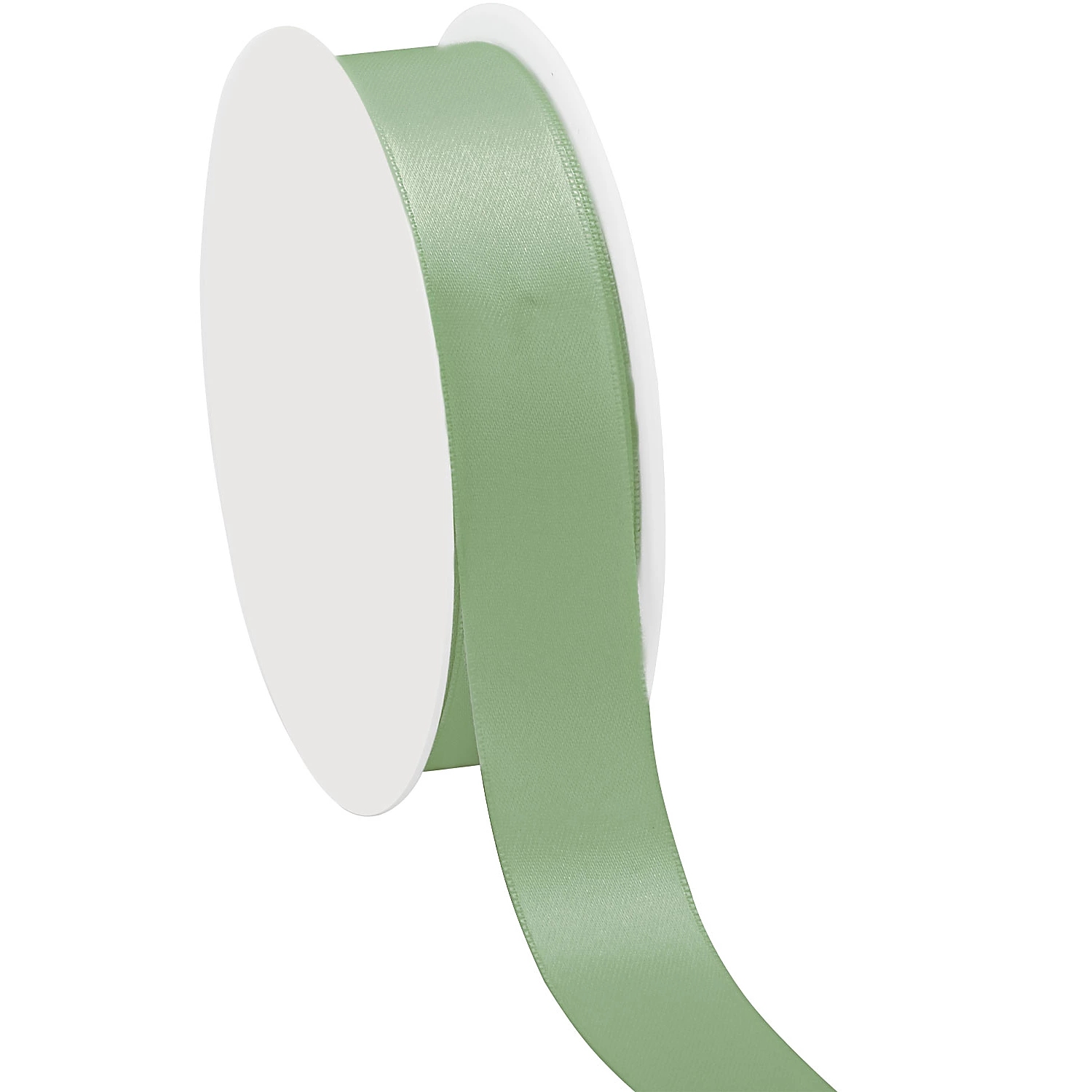 Satinband, salbei, 25 mm, 25 m