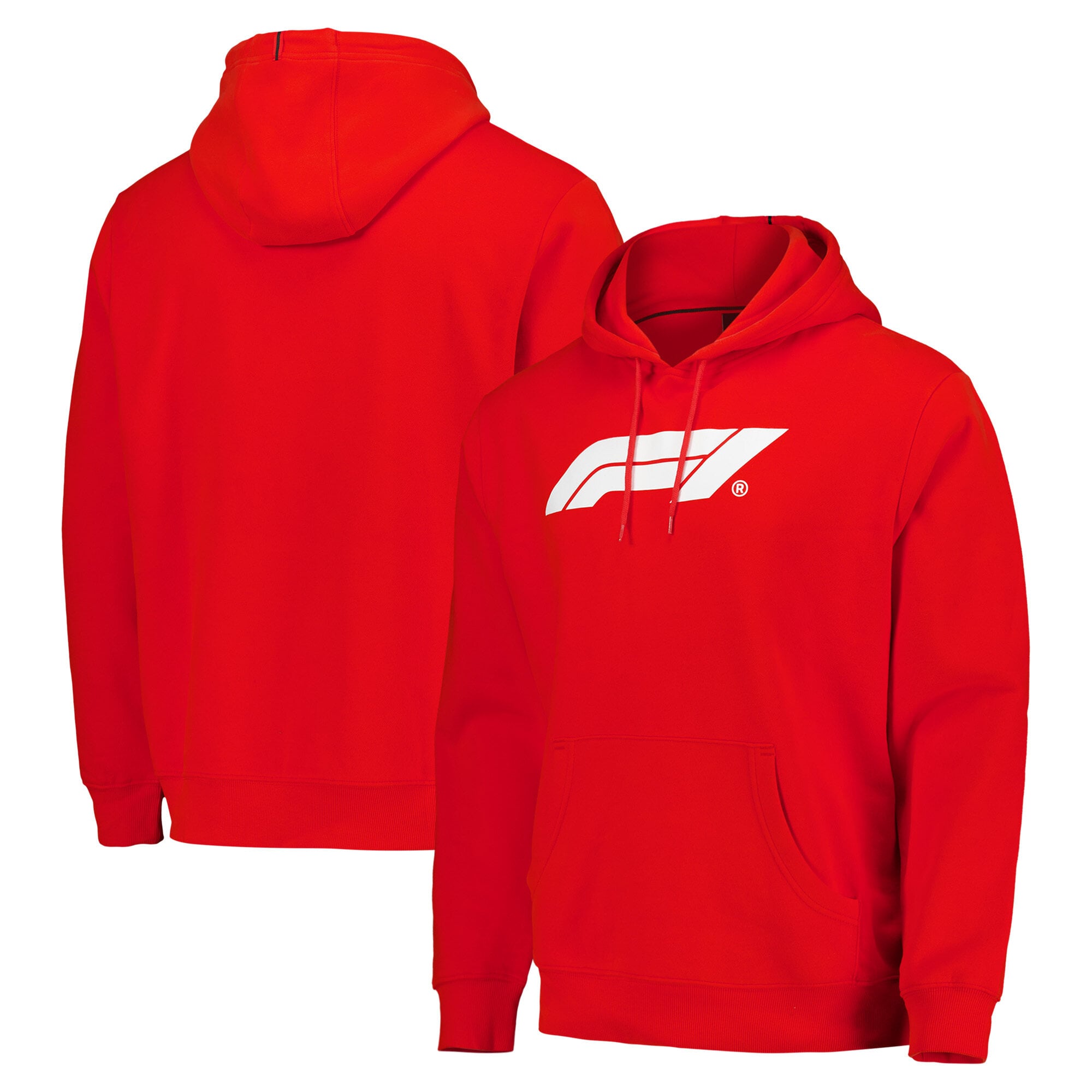 Sweat à capuche avec logo Formula 1 Essentials - Rouge - Homme Taille: XL