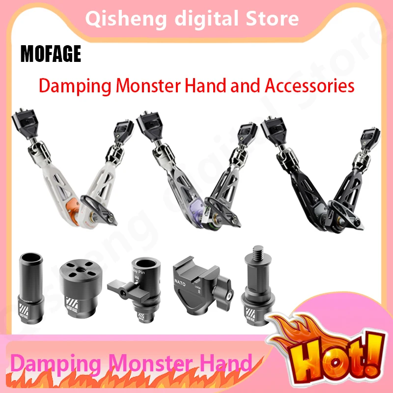 Mofage Talos Damping Monster Hand und Zubehör 11 Zoll Universal Monster Handhalterung Magic Arm Bracket Monitorhalterung Image