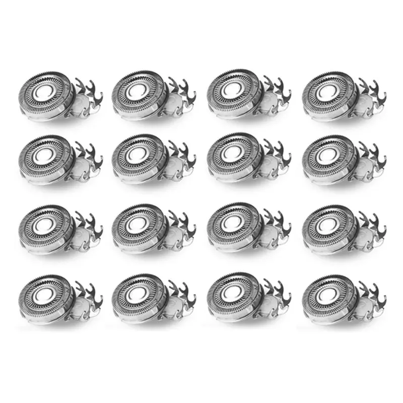 【SUPERDEALS】Ersatzköpfe (16 Stück) für Skull Shaver Pitbull Gold PRO, Pitbull Silver PRO, Palm Electric Razors Image