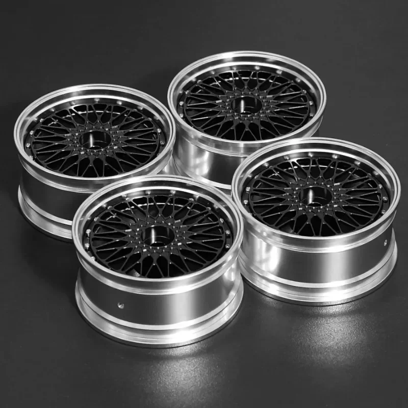 Metall 4PCS On-Road Drift Touring Radnaben Felge für 1/10 Trxs HPI Kyosho RedCat Sakura HSP RC Auto Upgrade Teile