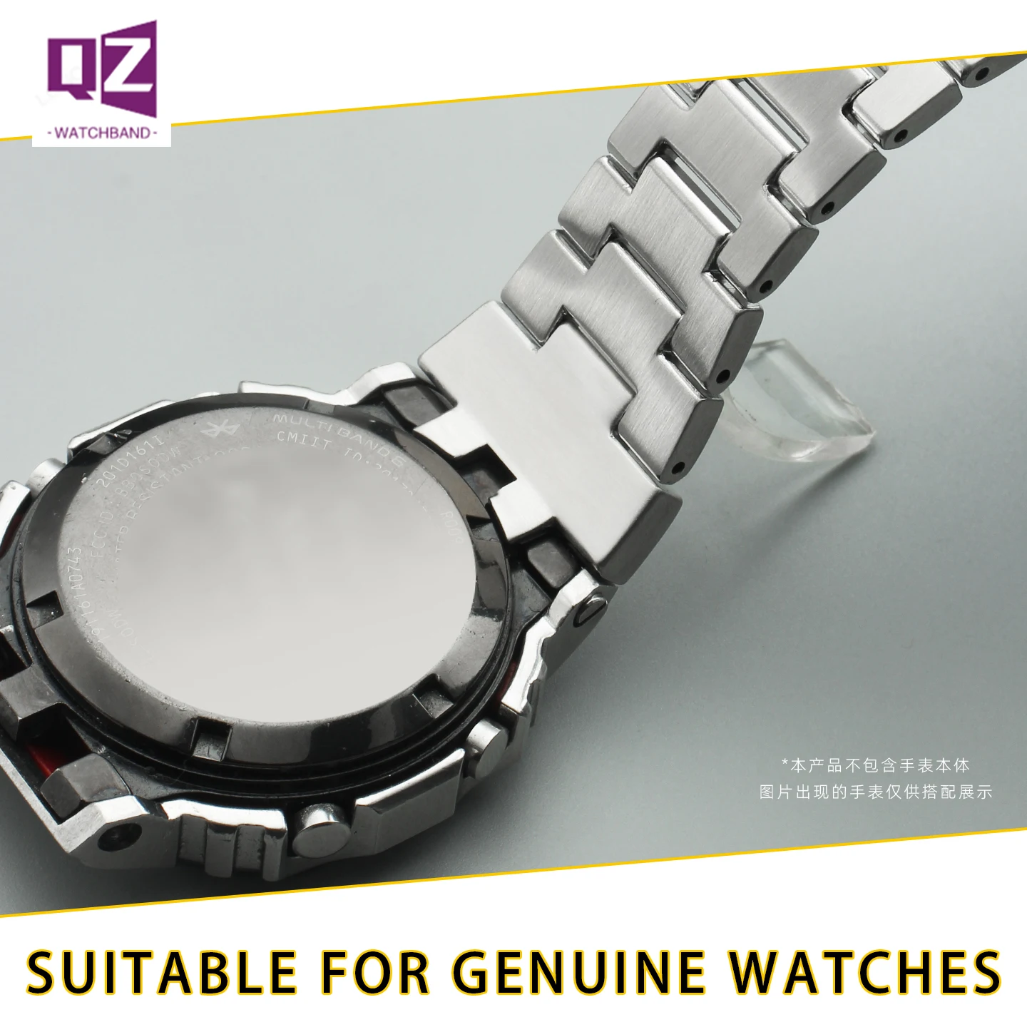 Massives Edelstahl-Uhrenarmband für Casio G-Shock GMW-B5000 GM-B2100 GMB2100 GMC-B2100 MRG-B2100D – Ersatzarmband Image