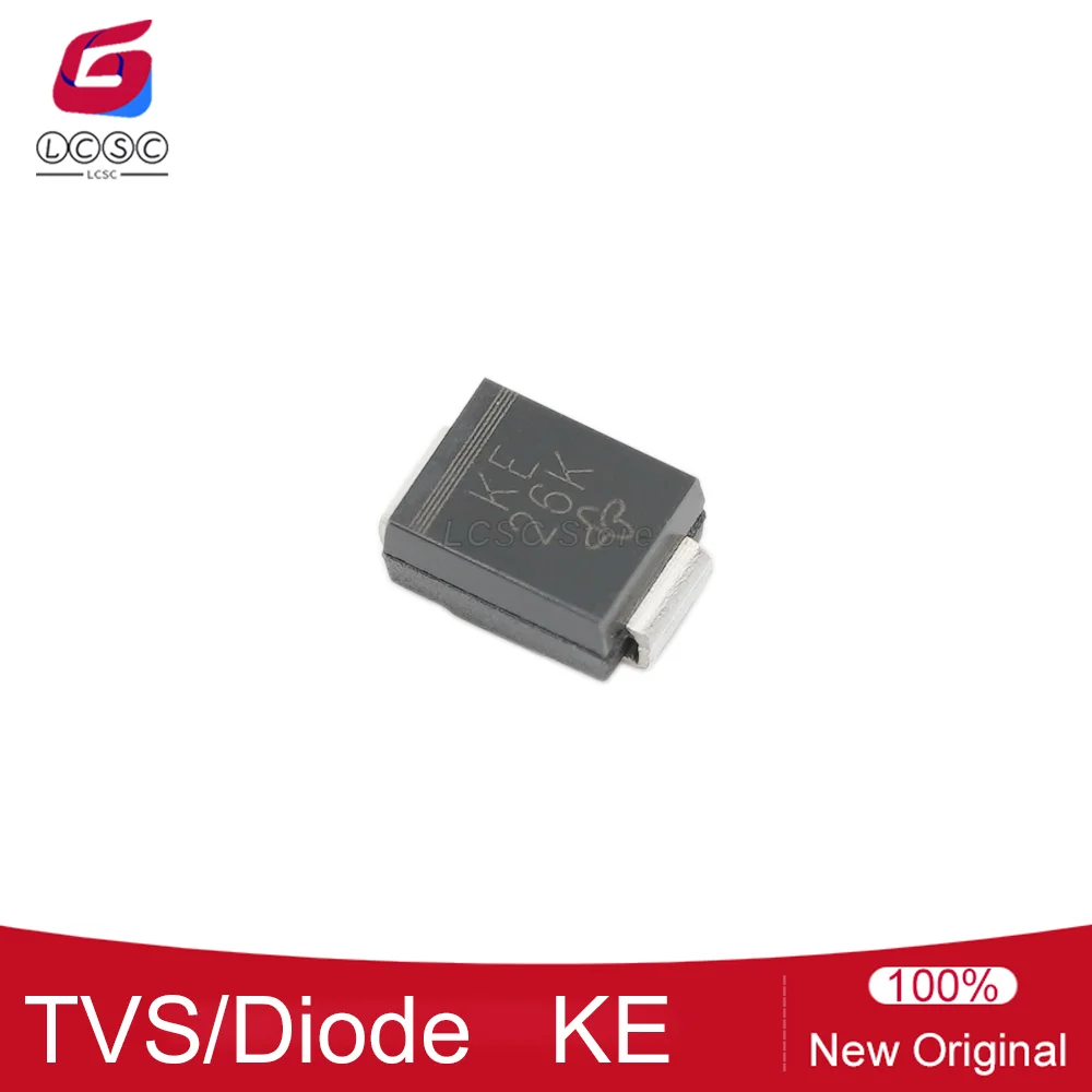 20-100 Stücke Original SMBJ5.0A-E3/52 SMB (DO-214AA) SMD Überspannungsschutz 5 V Elektrostatischer Überspannungsschutz TVS Diode KE Image
