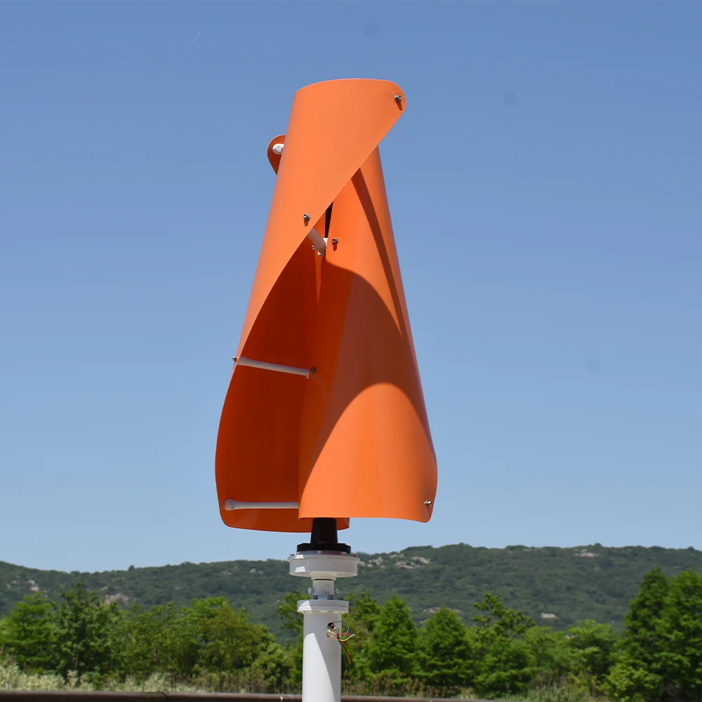 Windkraftanlage 10KW 20KW 8KW 3KW Windmühle Magnetschwebebahn Generator 48V 96V 110V 120V 220V 380V 400V mit On Grid Inverter für Home Farm Image