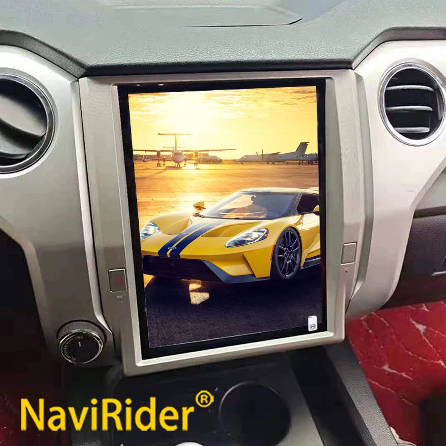 Snapdragon 665 Carplay Für Toyota Tundra 2014-2021 Android 13 Auto GPS Navigation Auto Radio Stereo Kopf einheit Multimedia Player Image