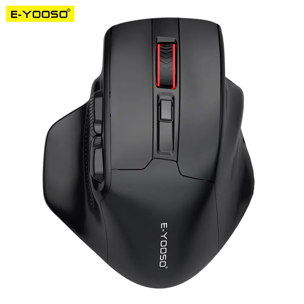 E-YOOSO X-31 USB 2,4g drahtlose Gaming große Maus für große Hände paw3212 4800 dpi 5 Tasten für Gamer Mäuse Computer Laptop PC Image