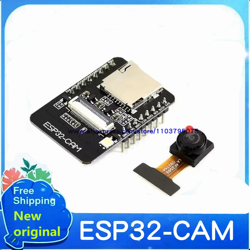 1 TEILE/LOS Neue original Ai-Thinker ESP32-CAM, Kamera Modul Basierend auf ESP32, OV2640 Kamera Im Lieferumfang Image