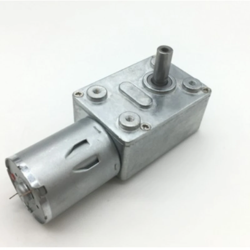 JGY370 DC6V/12V24V 2 U/min bis 150 U/min Drehzahlminderer mit hohem Drehmoment, Metall-Schneckengetriebemotoren, umkehrbarer Schneckengetriebemotor mit niedriger Drehzahl Image