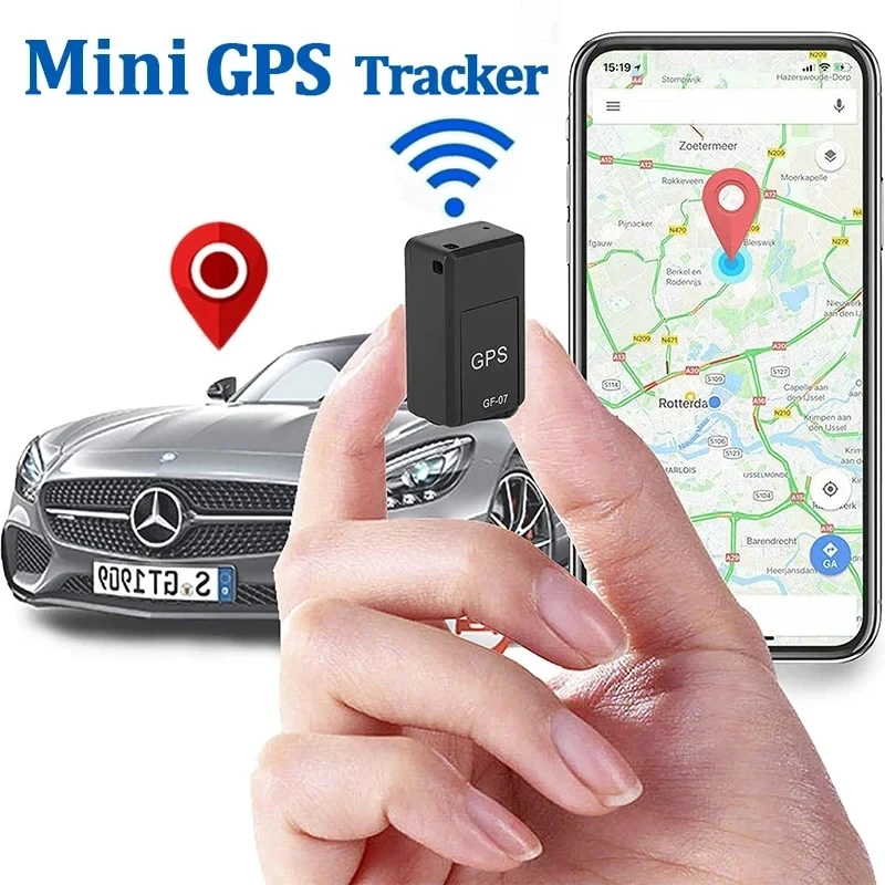 Mini GPS Locator Position APP GF07 Auto GPS Tracker Magnetische Fahrzeug GPS Locator Anti-verloren Anti-diebstahl Alarm GPS Tracking gerät Image