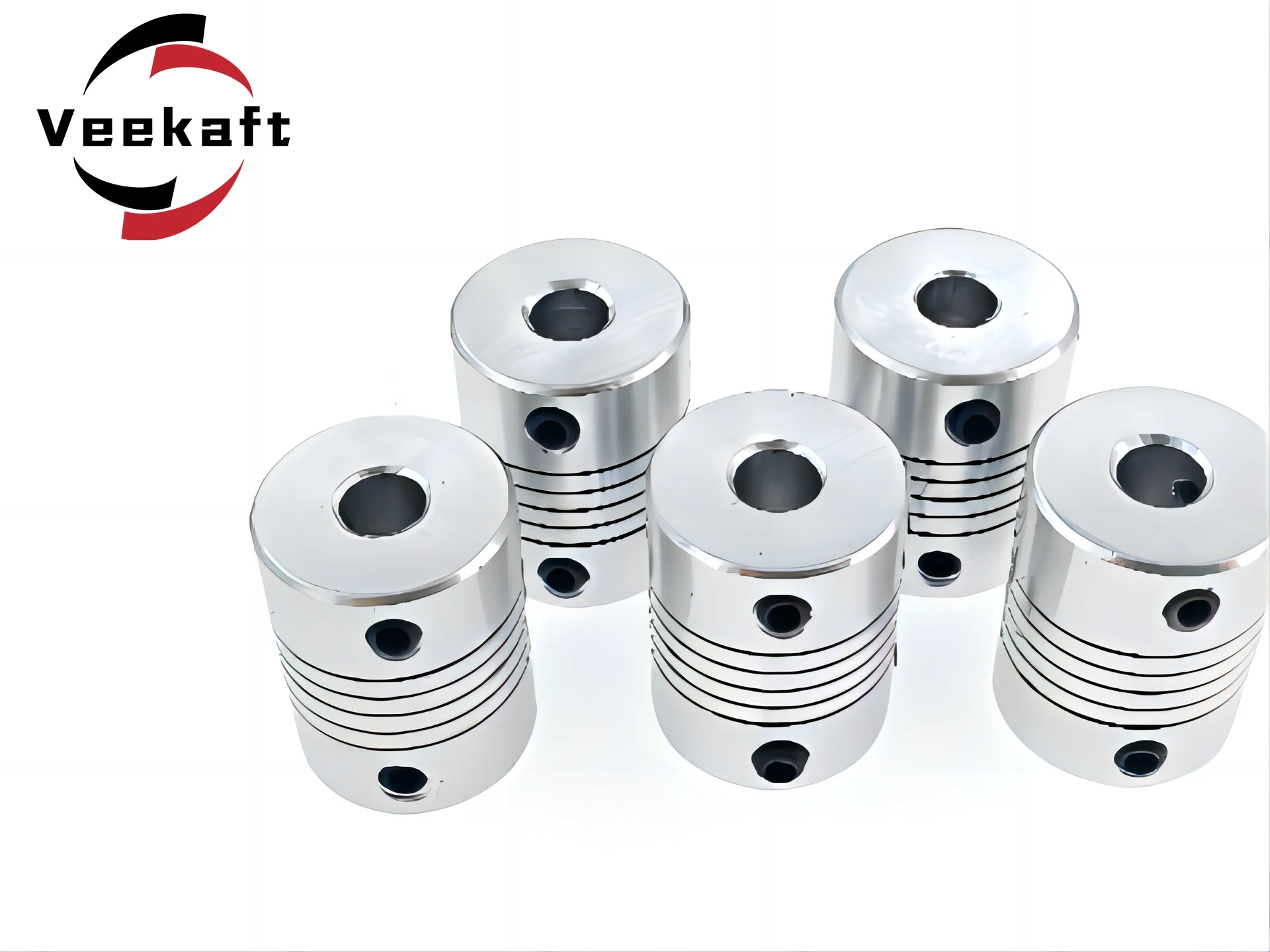 D15l20 2mm 3mm 4mm 5mm 6mm 6,35mm 8mm Aluminium Z-Achse flexible Kupplung für Schrittmotor kupplungs wellen kupplungen 3D-Drucker Image