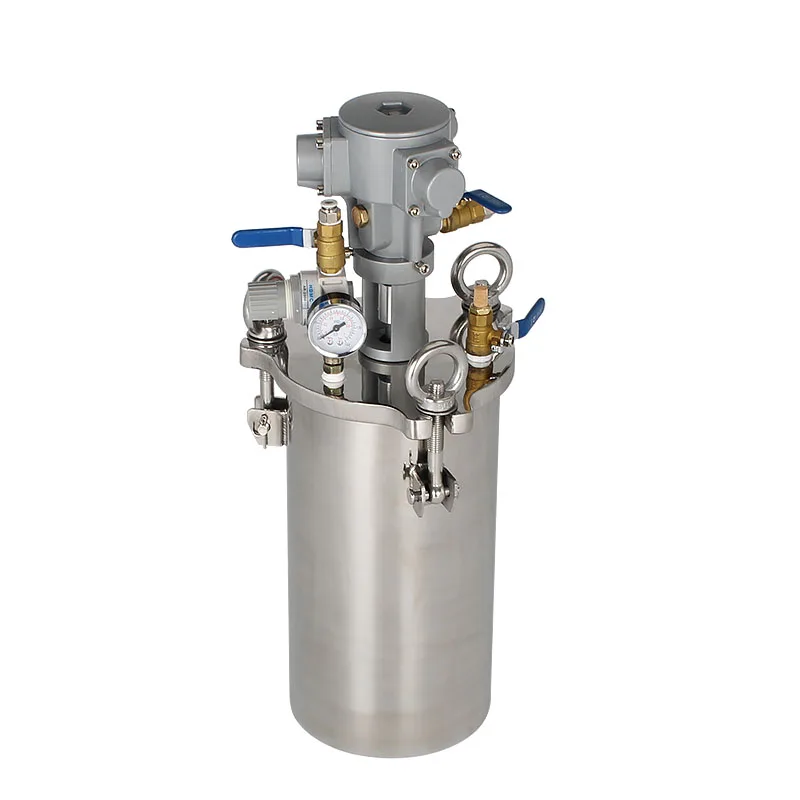 3L Edelstahl Druckgefäß Fermentertank mit Mischer Rührwerk Rührer für die Landwirtschaftsindustrie Image