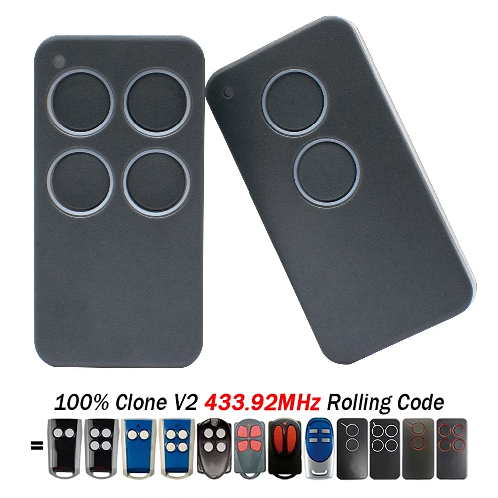 Für V2 PHOX4 PHOX2 Garagentor-Fernbedienung Tor PHOENIX2 PHOENIX4 TXC TRC TRC4 TSC4 HANDY 433MHz Rolling-Code-Schlüsselanhänger Image