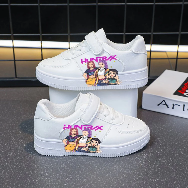 Kpop Demon Hunters Schuhe Kinder Sportschuhe Disney Kinder Casual Sneakers Basketballschuhe Größe 26-37
