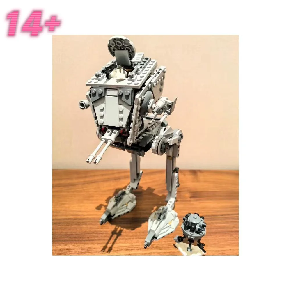 2026 Neuer Star Campaign Kampfroboter MOC Modell ATST Bausteine 75322 586 Teile Erwachsene Kinder Weihnachten DIY Geschenke Image