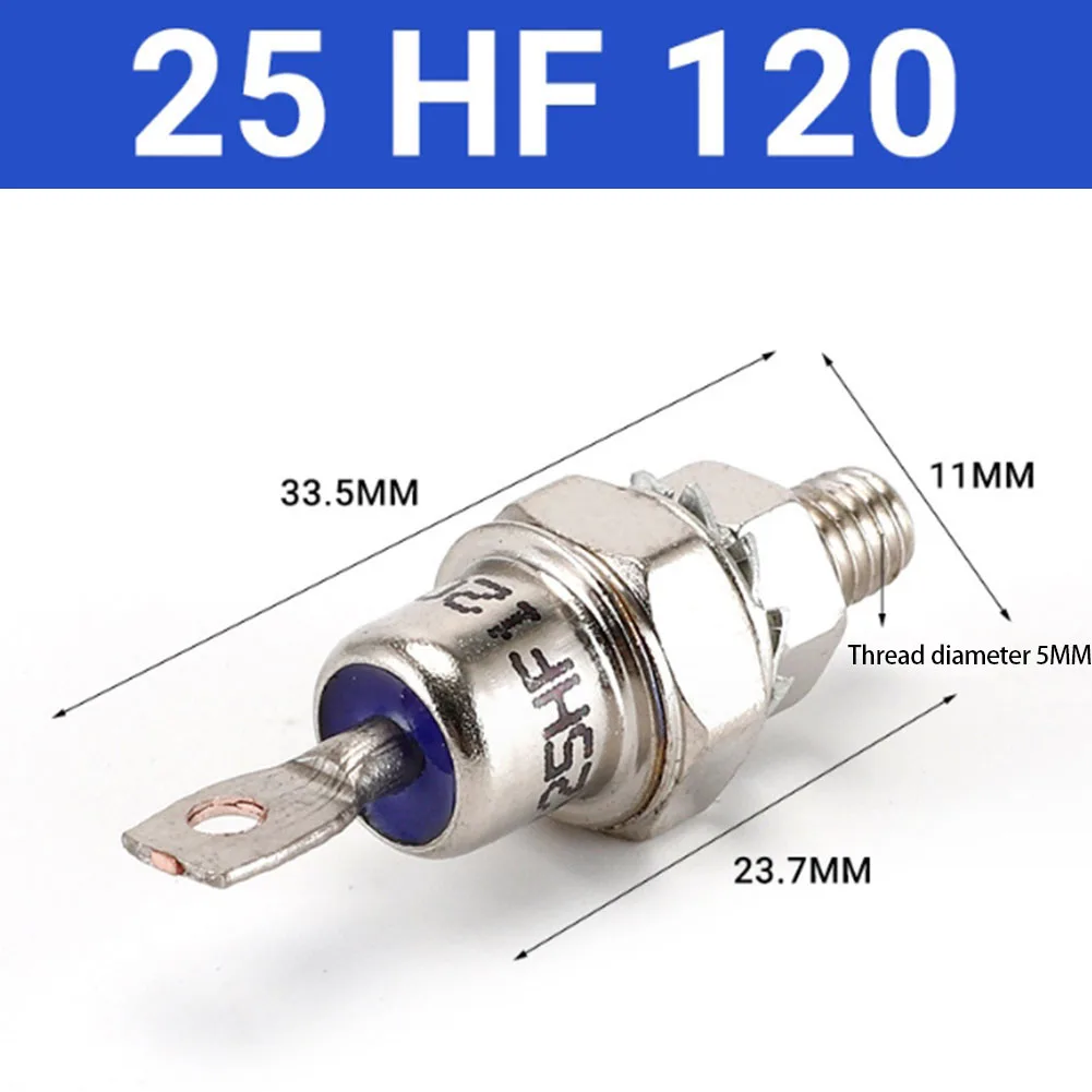 1-teilige Gleich richter diode 85a/40a/25a 1200V positive Kathode/negative Anode Bolzen montage Dioden gleich richter 25hf 25hfr 40hf Image