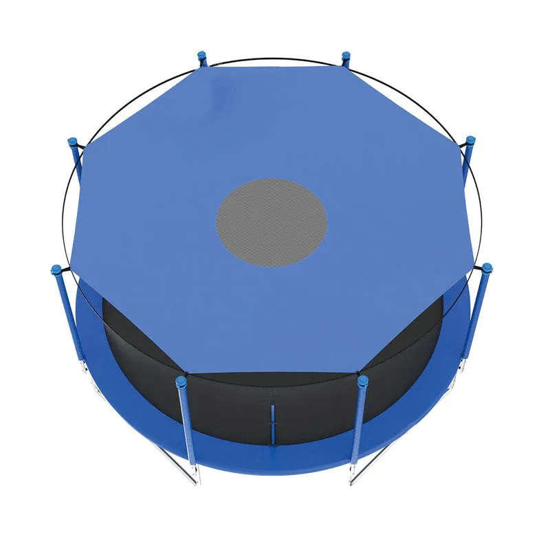 Trampolin-Sonnenschutz-Abdeckung, 2,4 m, 10 Fuß, 12 Fuß, 14 Fuß, 16 Fuß, Sonnenschutz, Trampoline-Überdachung, Anti-UV-Trampolin-Oberteile, Abdeckungszubehör Image