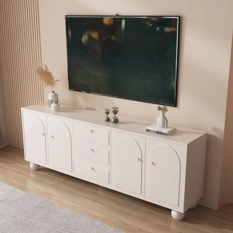Schubladen, minimalistische TV-Ständer, ästhetischer Designer-Luxus, moderner TV-Tisch für den Boden, Aufbewahrung für das Wohnzimmer, Suporte Para TV, Wohnmöbel Image