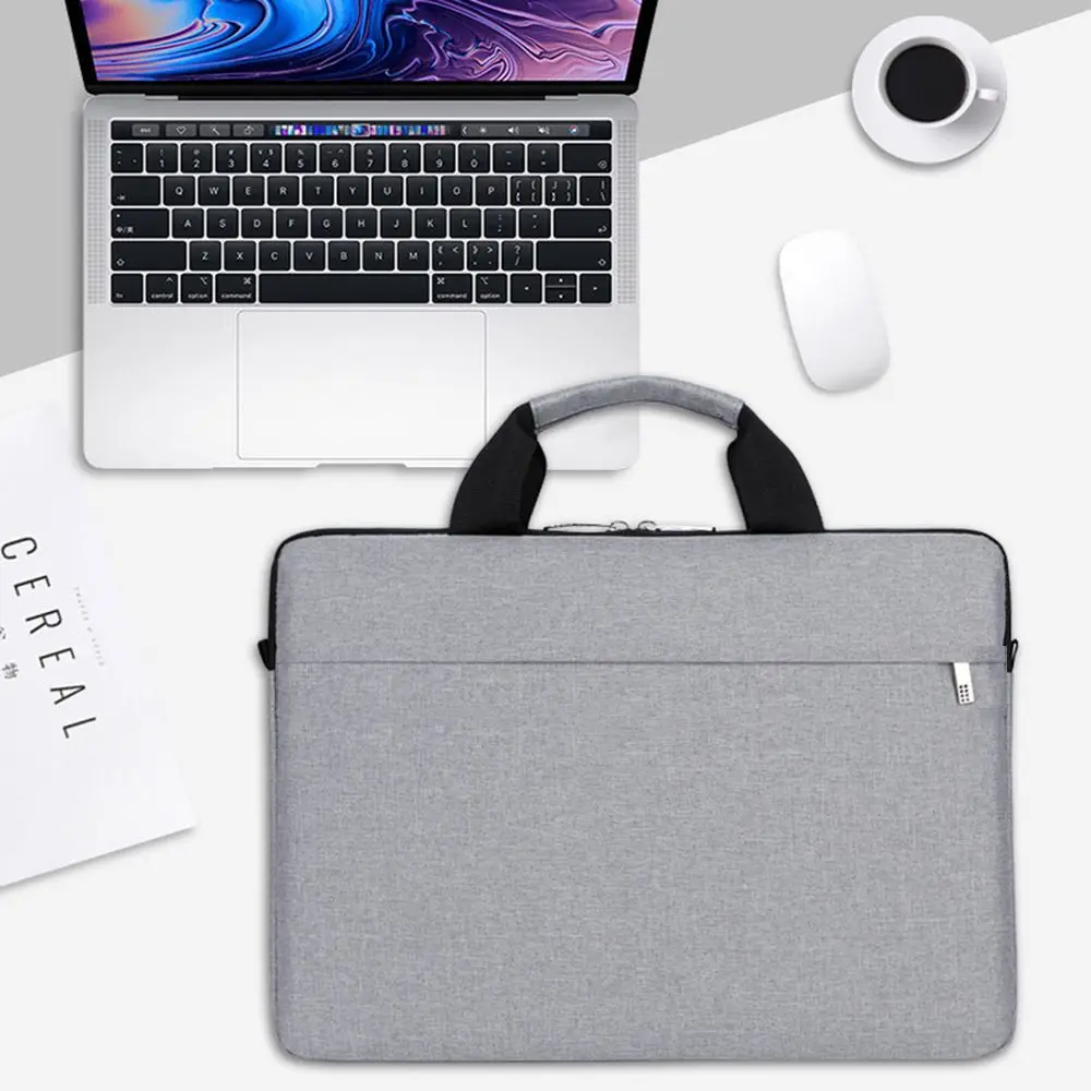 13,3 14 15,6 Zoll ultra dünne Laptop Handtasche Hülle Fall Notebook Cover Tasche Umhängetasche für Lenovo HP Dell Asus Samsung