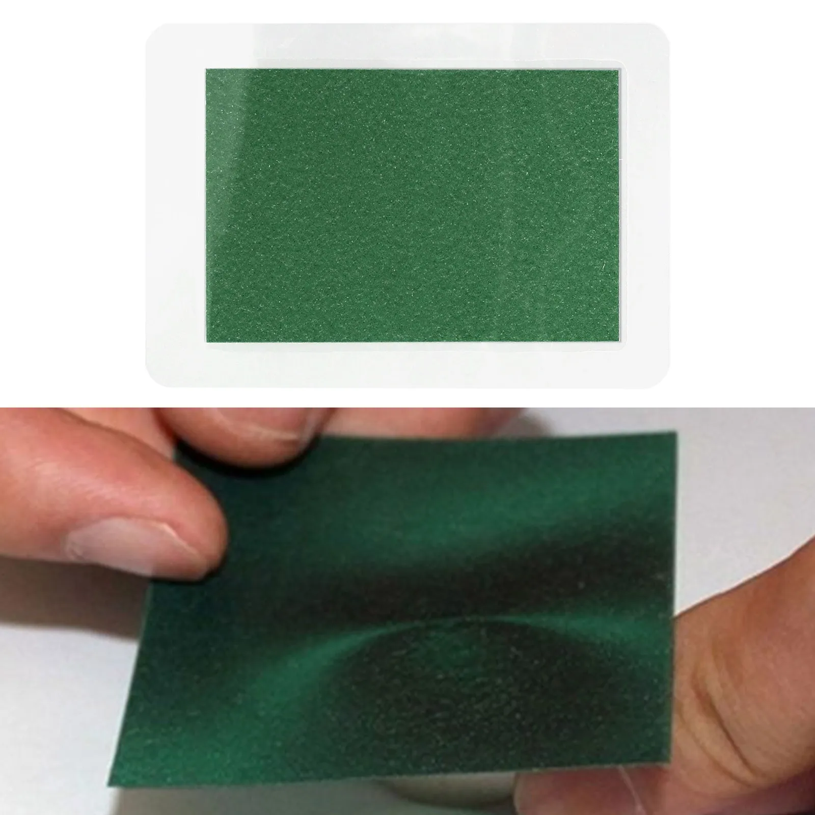 2 Stück Magnetfeldbetrachterkarte zur Visualisierung statischer Magnetmuster 50 x 75 mm flexibler gekapselter Filmdetektor Image