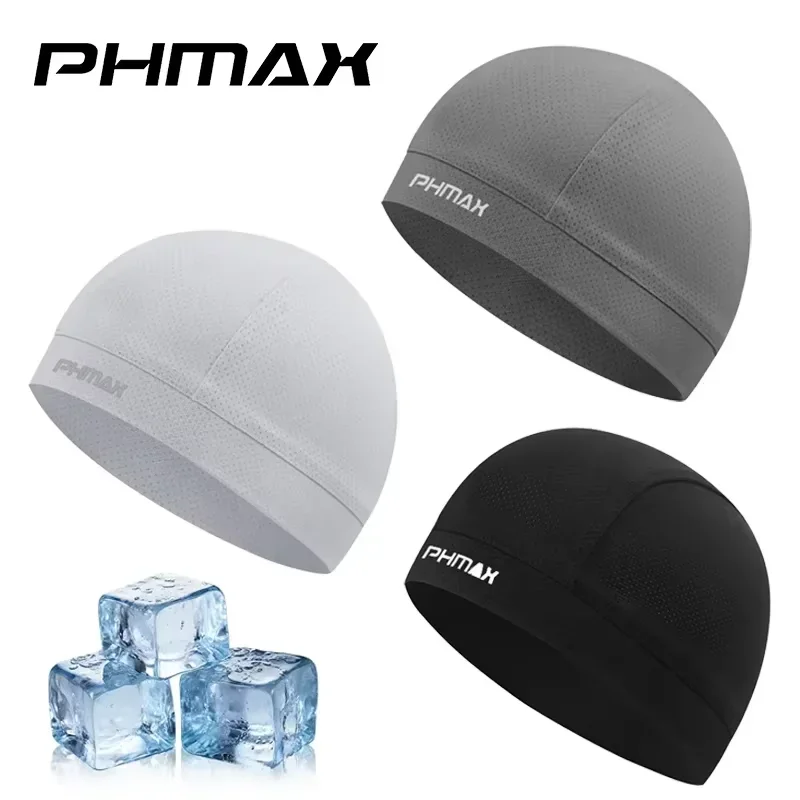 PHMAX casquette de sport de cyclisme bonnet de protection solaire en soie glacée été séchage rapide respirant capuche de cyclisme bandana de cyclisme couvre-chef de sport