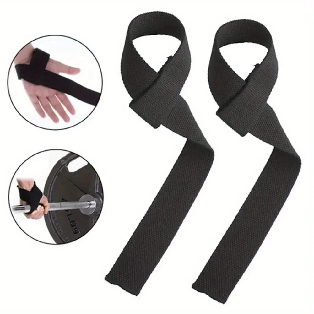 2 pièces haltérophilie salle de Sport anti-dérapant Sport sécurité sangles de poignet haltérophilie poignet soutien Crossfit poignées Fitness musculation