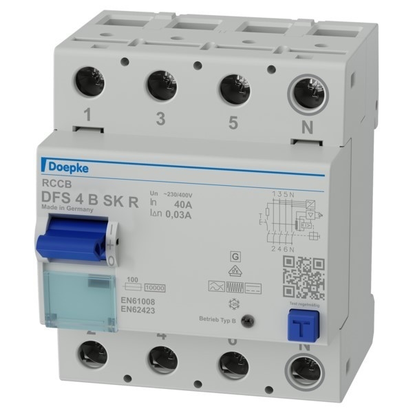 Doepke FI-Schalter DFS4 040-4/0,03B SKR 09134988 Image