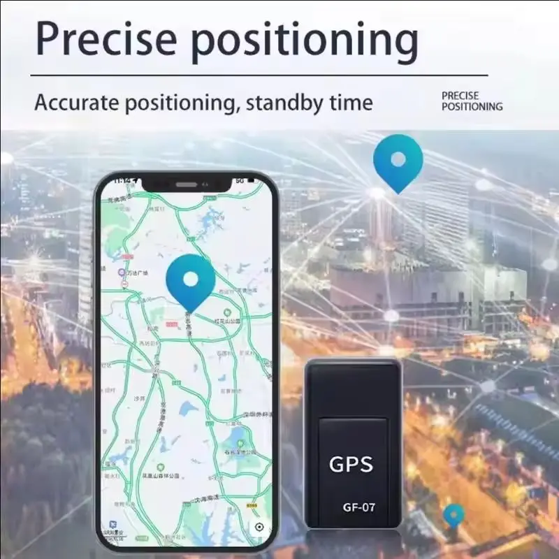 Dispositif de suivi GPS miniature portable GF07, traceur GPS de voiture, localisateur GPS de véhicule, aimant puissant, anti-perte, positionnement GPS précis, application