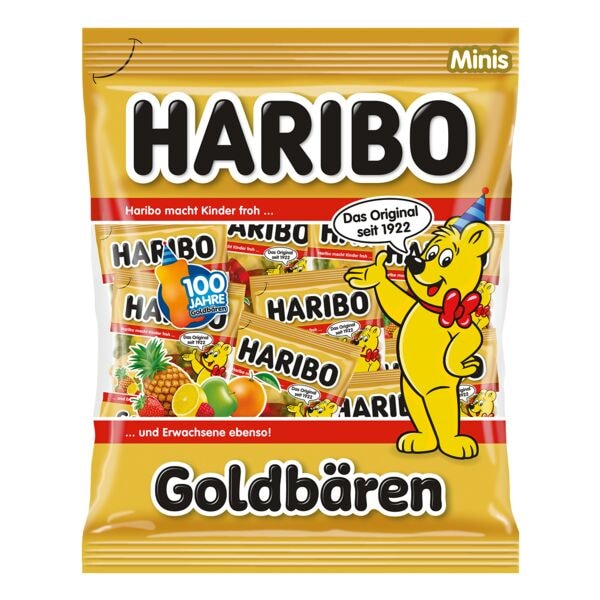 Haribo Fruchtgummi »Mini Goldbären« 18 Einzelportionen Image