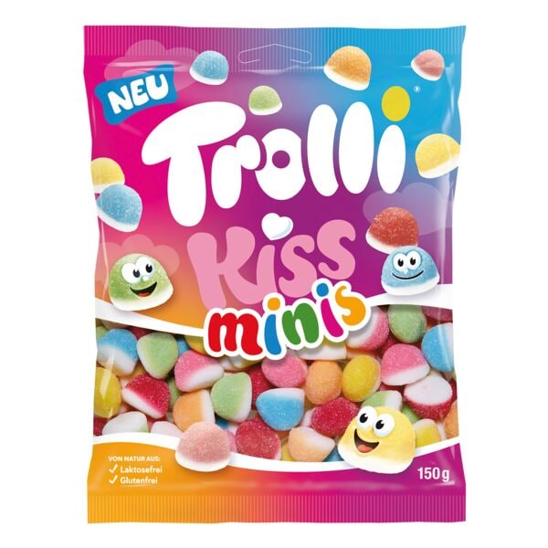 Trolli Fruchtgummi »Kiss minis« 150g Image