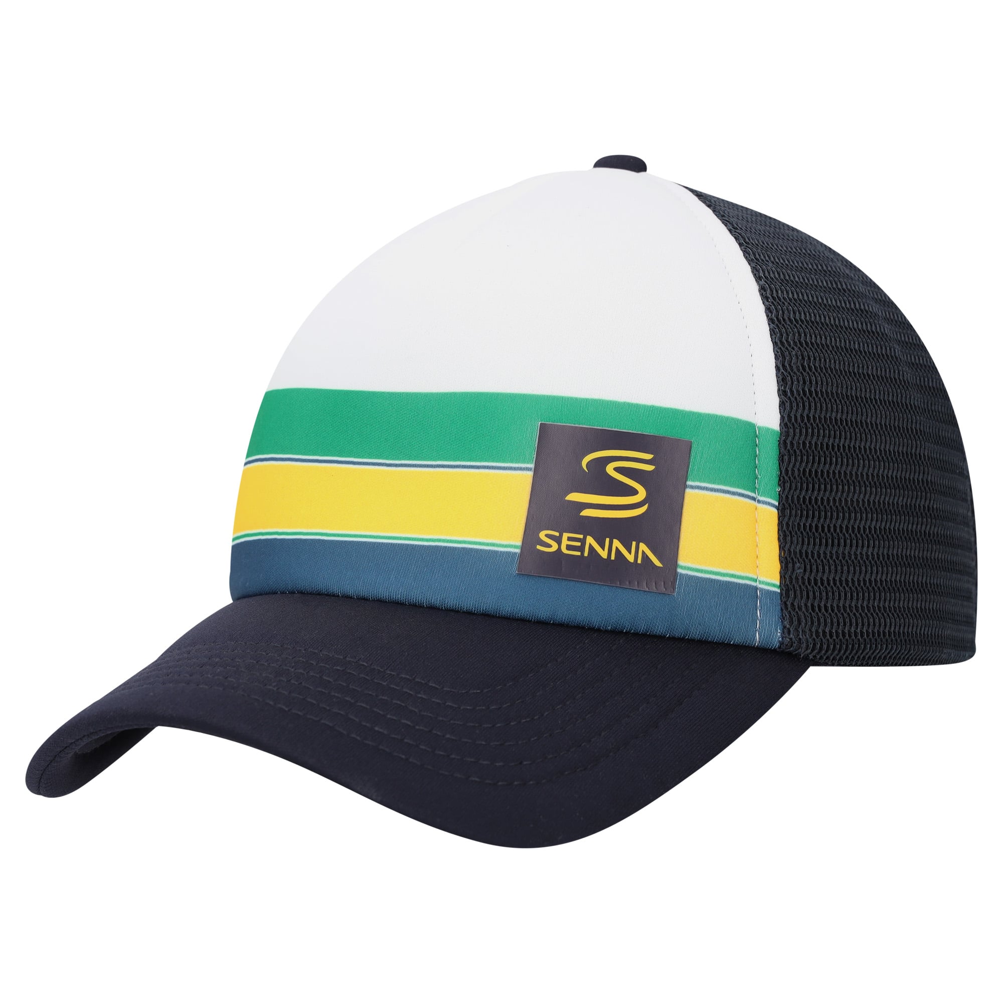 Ayrton Senna Helmabzeichen Trucker-Cap - Unisex