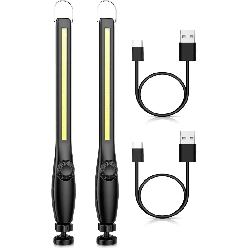 Kfz-Wartungsleuchten Überholungslampen LED-Arbeitsleuchte 800 Lumen Wiederaufladbare COB-Arbeitsleuchte mit Leistungsanzeige