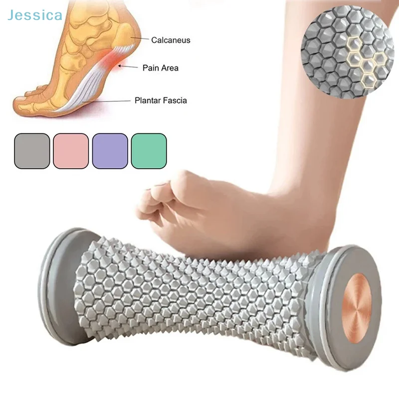  Yoga Plantar Fascia Roller Fuß Massage Muskel Roller Übung Fitness Trainer Meridian Stimulator Werkzeug Manuelle Fuß Massager Image