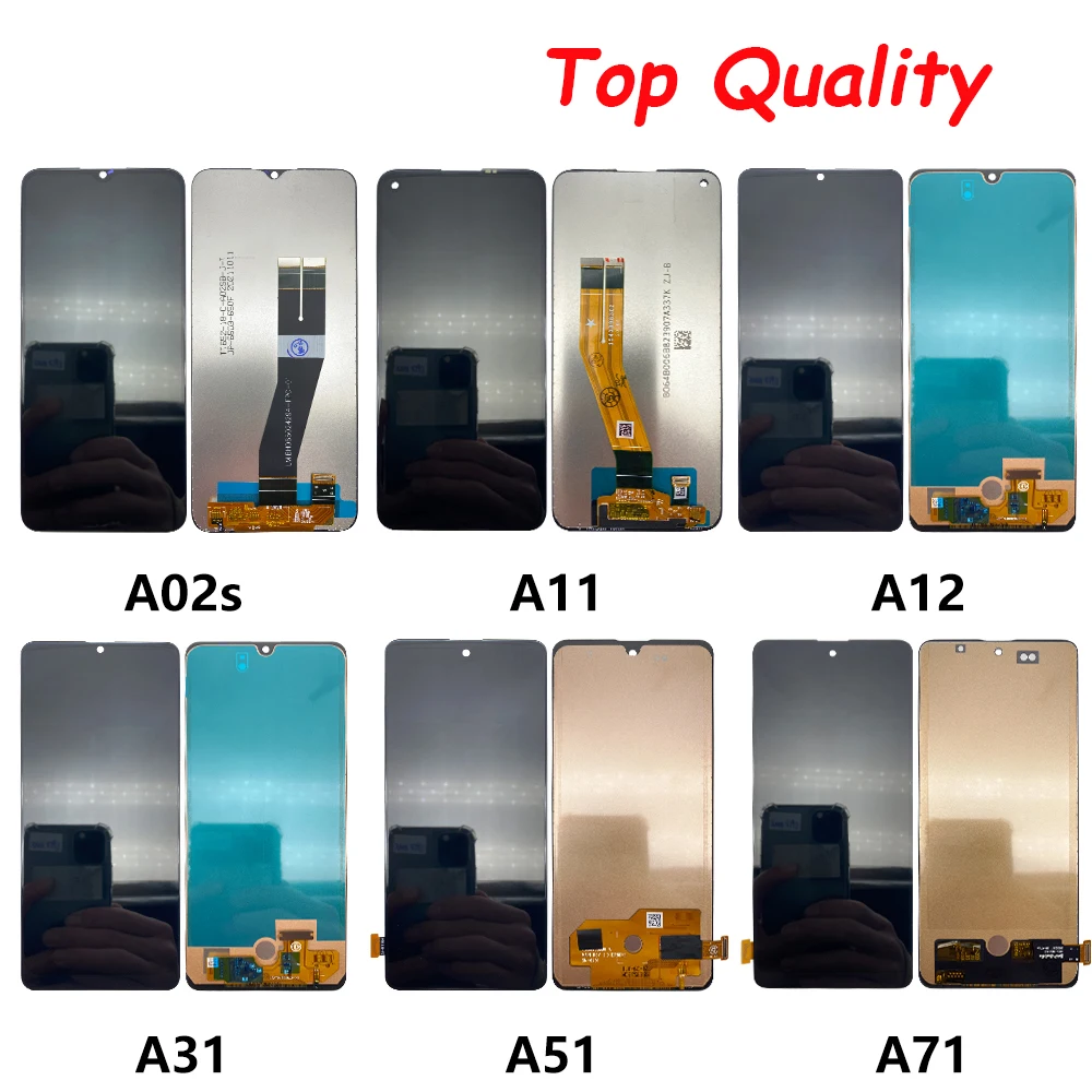 Display Bildschirm Für Samsung A02 A21S A01 A03 Core A12 4G A51 A71 A02S A11 A13 4G a32 4G Lcd Display Touchscreen Digitizer Teile Image