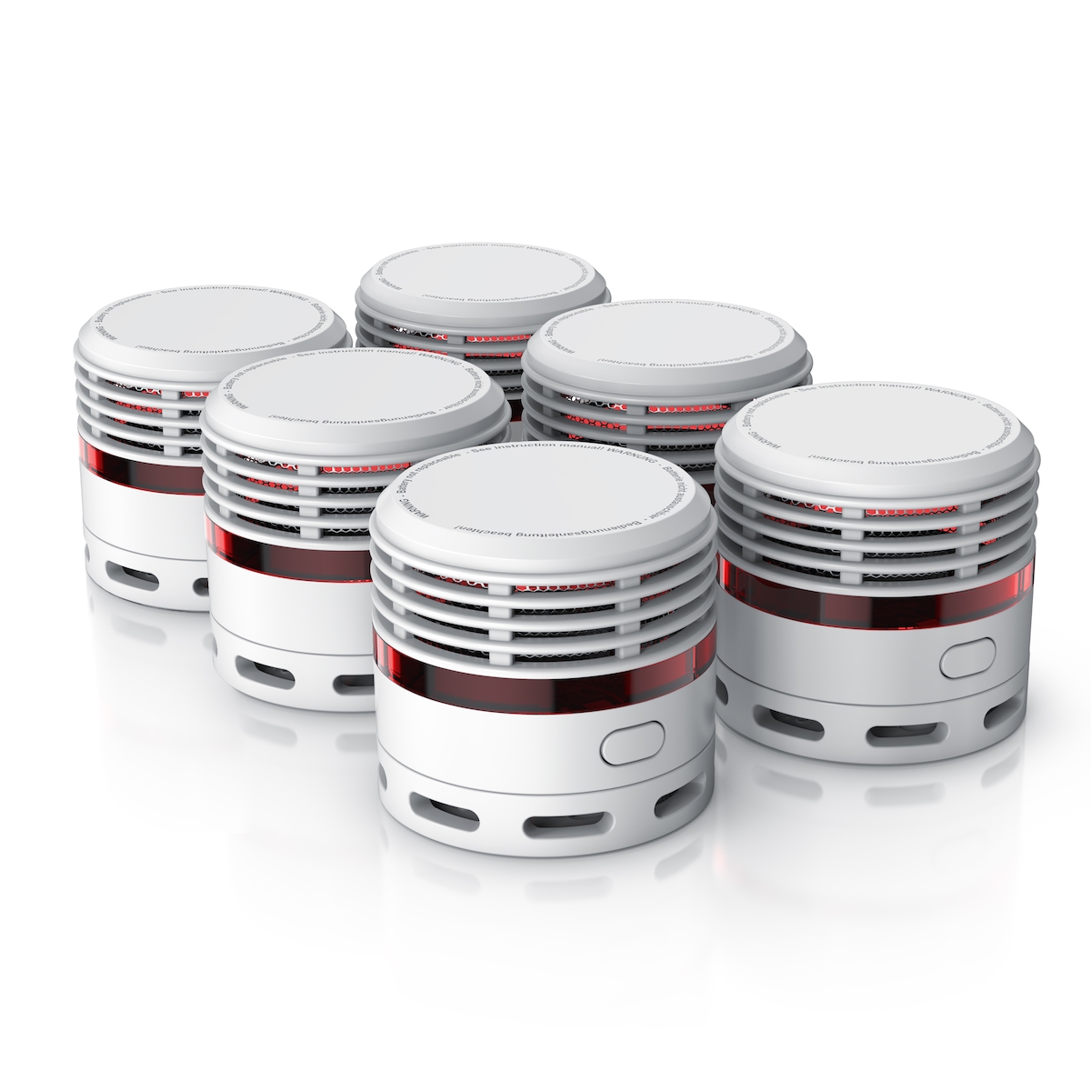 Brandson Rauchmelder (10 Jahre Batterie, Lautstärke 85 db, LED, Prüftaste, TÜV Zertifiziert) Image