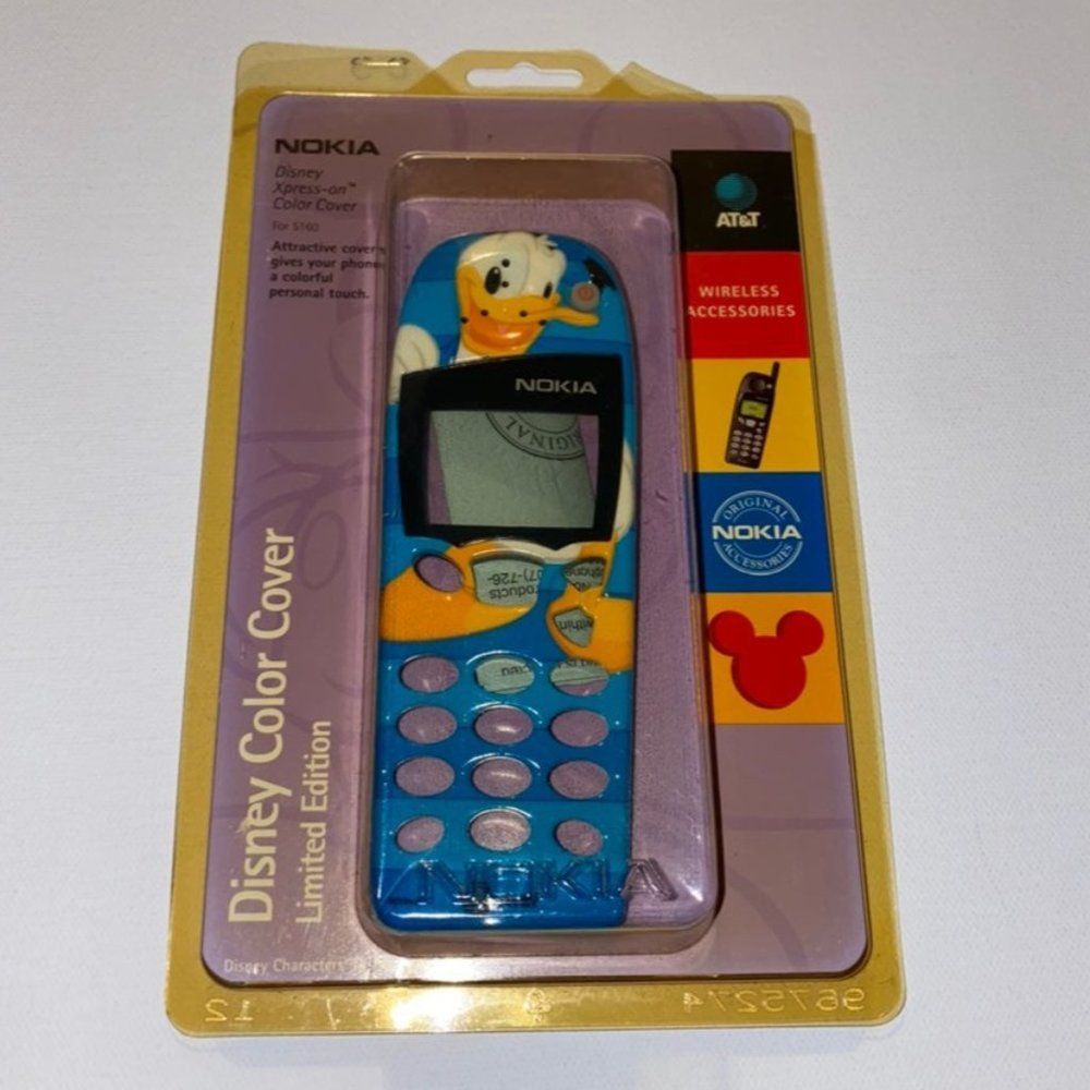 Disney Cell Phones & Accessories | Disney Vintage Donald Duck Nokia Phone Case | Color: Black/Blue | Size: Os