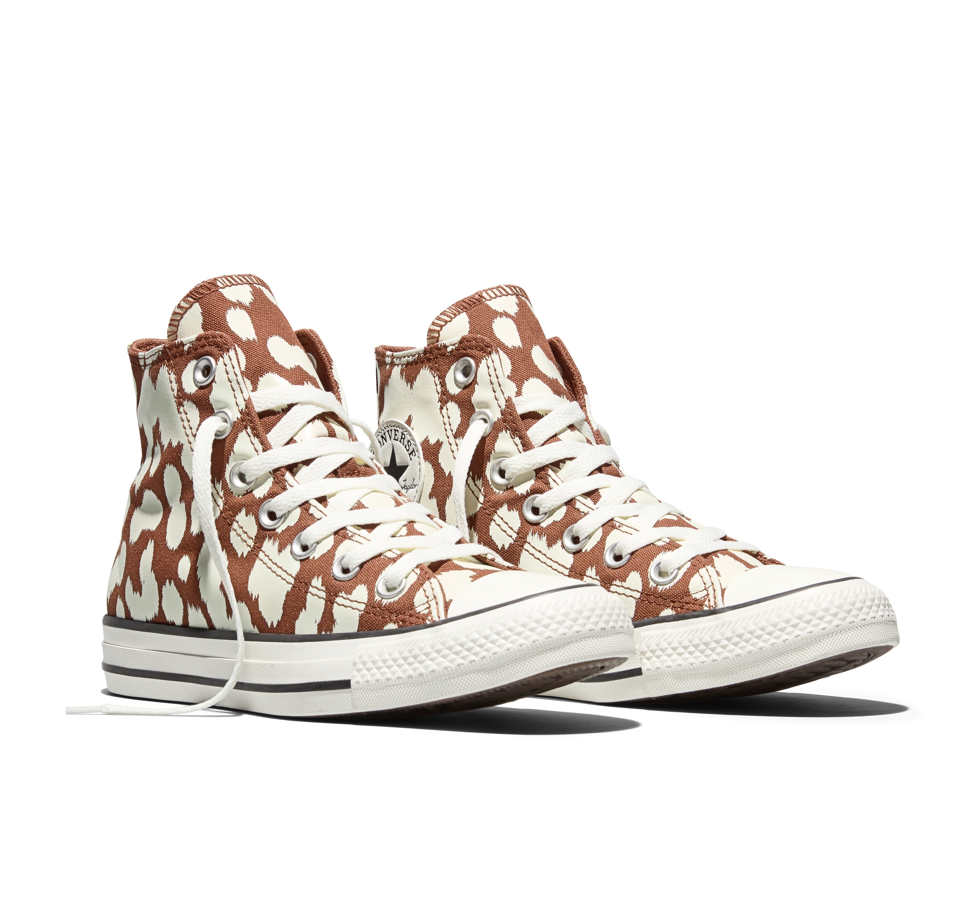 Sneaker CONVERSE "CHUCK TAYLOR ALL STAR COW PRINT", Damen, Gr. 36, unearthed, egret, unearthed, Textil, Schuhe Sneaker