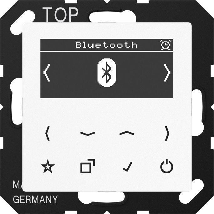 Jung Smart DAB+ Digitalradio DAB A BT WW DABABTWW Image