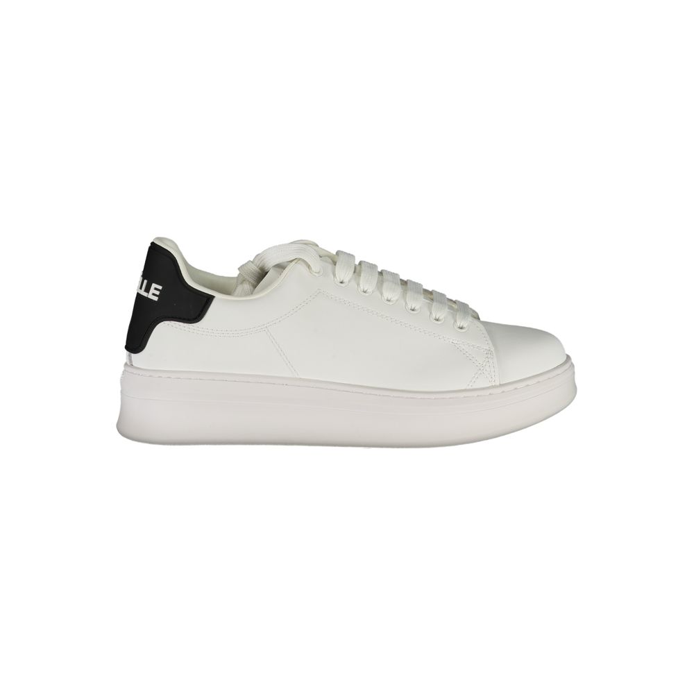 Gaelle Paris Weiße Polyurethan Herren Sneaker