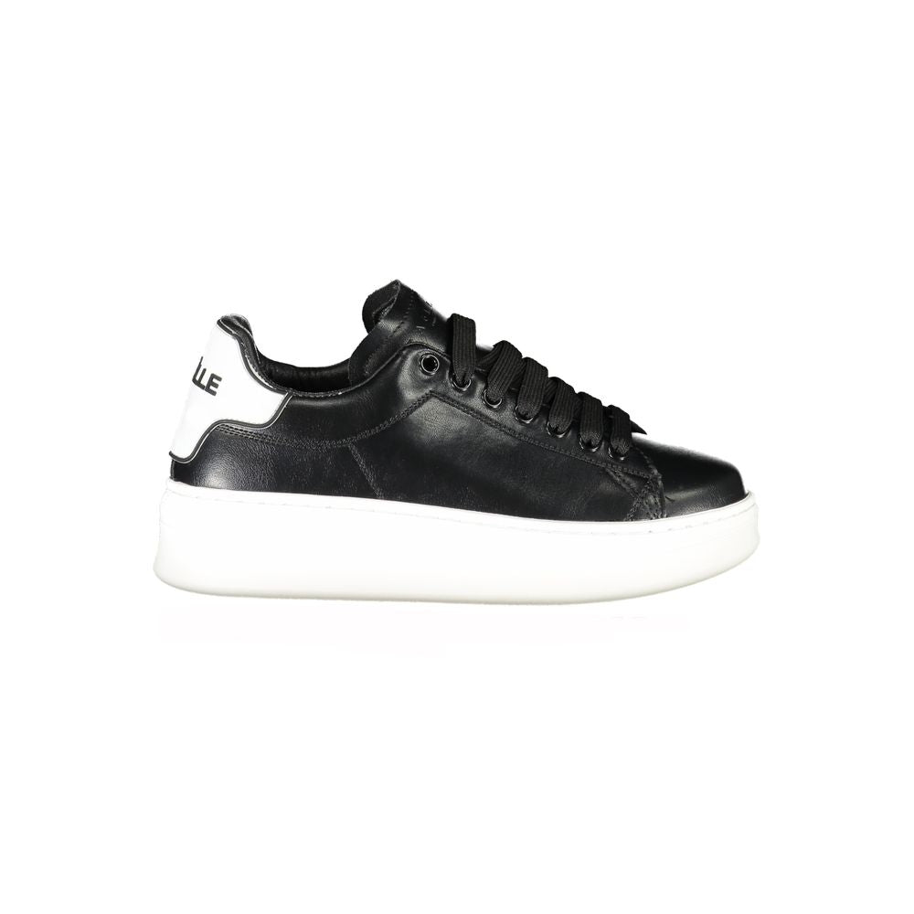 Gaelle Paris Schwarze Polyurethan Damen Sneaker